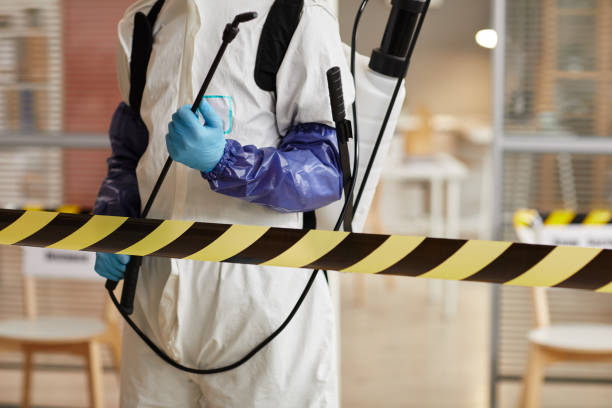 Professional Unattended Death Cleanup technician working in Baldwin, WI